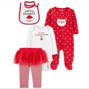 Brand new with tags baby’s first Christmas outfit